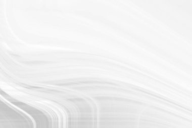 Akan çizgilerle soyut beyaz arkaplan hareket ve sükunet hissi yaratıyor