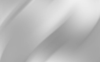 Akan eğrilerle soyut, pürüzsüz gri arkaplan tasarım kullanımı için sakin bir atmosfer yaratıyor