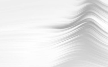Beyaz arkaplandaki soyut düz dalga desenleri dingin ve minimalist bir estetik yaratıyor