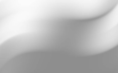 Yumuşak eğimli, girdap şeklinde gri ve beyaz arkaplan, tasarım ve sanatsal kullanım için ideal