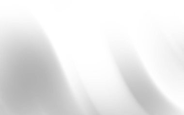 Yumuşak eğimli soyut beyaz dalga tasarımı çeşitli kullanımlar için sakin bir arkaplan oluşturur