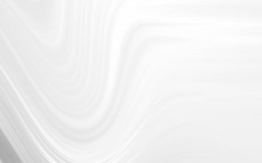 Düz eğimli soyut beyaz dalga deseni, dingin ve sakin bir arkaplan oluşturur