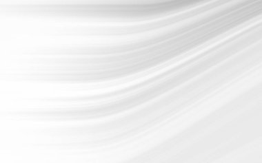 Yumuşak, dalgalı beyaz kumaş perdeler zarif bir şekilde, minimalist bir ortamda huzurlu bir atmosfer yaratıyor.