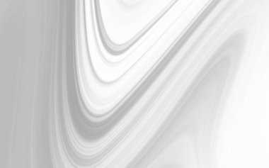 Açık gri ve beyaz renklerin soyut akış dalgaları dingin bir arkaplan etkisi yaratır
