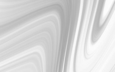 Soyut gri ve beyaz dalgalı desen arka planlar için pürüzsüz, akışkan bir doku yaratıyor