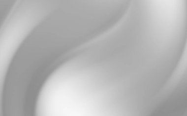 Pürüzsüz eğimli soyut gri dalga deseni sakin bir arka plan atmosferi yaratır