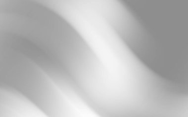 Soyut gri ölçekli dalgalar sorunsuzca akıyor, tasarım için sakin ve modern bir arkaplan oluşturuyor