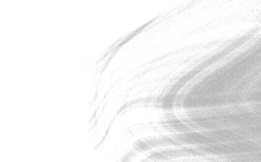 Soyut monokromatik dalga desenleri beyaz arkaplan boyunca yavaşça akıyor, sükuneti çağrıştırıyor