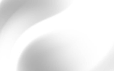 Yumuşak kıvrımlı ve eğimli soyut monokrom tasarımı, sakin bir atmosfer yaratıyor.