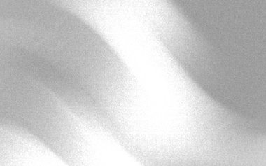 Soyut monokrom dalgaları, minimalist bir arkaplanda ince eğimli yumuşak, akışkan bir doku yaratıyor.