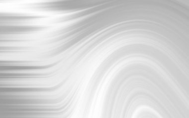 Modern tasarım için ideal, pürüzsüz gradyan ve akış çizgilerine sahip soyut gümüş dalga arkaplanı