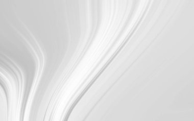 Minimalist bir zemin boyunca akan soyut beyaz dalga desenleri sakinlik ve sükuneti çağrıştırıyor.