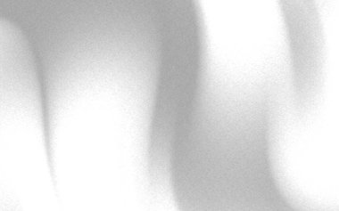 Nazik eğimli soyut beyaz dalga desenleri, sakin bir arka plan atmosferi yaratır.