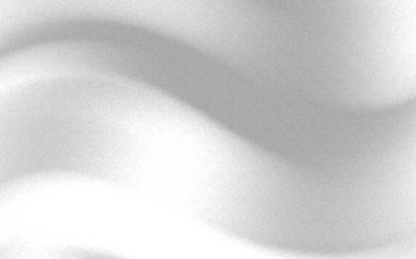 Yumuşak gri kumaşın soyut dalgaları ince dokuya sahip sakin bir arkaplan oluşturur