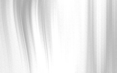 Soyut beyaz ve gri akış dokusu, yumuşak bir kumaşa ya da sakin bir ortamda perdeye benzer.