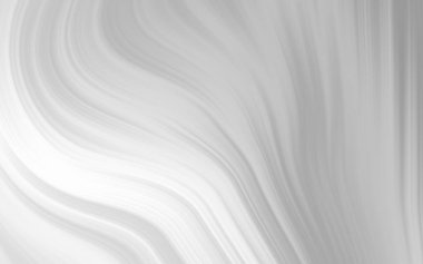 Soyut beyaz dalgalar zarif bir şekilde akıyor, tasarım projeleri için sakin bir arkaplan oluşturuyor