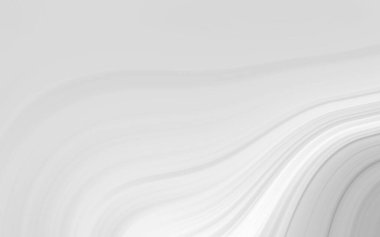 Soyut akışkan gri ve beyaz dalgalar çeşitli tasarım uygulamaları için sakin bir arkaplan oluşturuyor