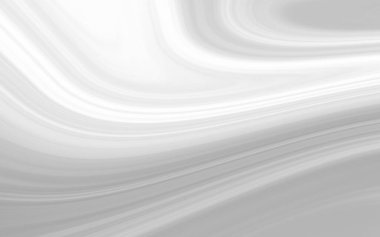 Soyut akışkan gri ve beyaz dalgalar arka plan veya tasarımlar için uygun pürüzsüz bir doku oluşturur