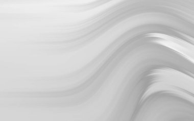 Yumuşak gri tonlarda akan soyut çizgiler hareket ve sükunet hissi yaratıyor.