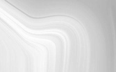 Akan soyut beyaz ve gri dalgalar tasarım için sakin ve minimalist bir arkaplan oluşturuyor