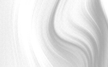 Yumuşak kıvrımlı soyut akıcı beyaz doku, dingin ve rahatlatıcı bir arkaplan oluşturur