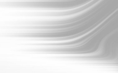 Soyut gri ve beyaz dalga desenleri tasarım projeleri için pürüzsüz, akışkan bir arkaplan oluşturur
