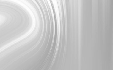 Soyut gri ve beyaz dalga desenleri arka planlar için pürüzsüz, akışkan bir doku oluşturur