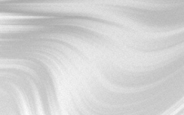 Soyut gri ve beyaz dalga deseni arka planlar için uygun pürüzsüz, akışkan bir doku oluşturur