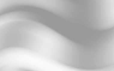 Soyut gri dalga deseni arka plan veya dokular için uygun pürüzsüz, akışkan bir tasarım oluşturur