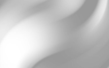 Soyut gri dalga deseni ince eğimli pürüzsüz, akışkan bir doku yaratıyor