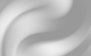 Düzgün eğimli soyut gri dalga deseni, dingin bir arkaplan etkisi yaratır