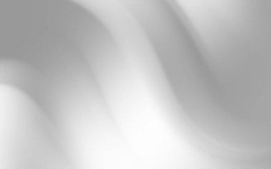 Soyut gri dalgalar düzgün bir gradyan arkaplan oluşturuyor, tasarım ve sanatsal projeler için ideal