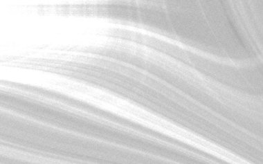 Beyaz ve gri tonlarında pürüzsüz, dalgalı çizgiler ve dokular gösteren soyut görüntü, arkaplan için ideal