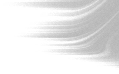 Yumuşak beyaz arkaplanda akan soyut ışık desenleri sakin bir atmosfer yaratıyor.