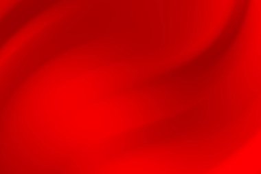 Düz eğriler ve gradyanlarla soyut kırmızı arkaplan, tasarım projeleri ve sunumlar için ideal