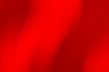 Pürüzsüz kıvrımları olan soyut kırmızı zemin, canlı ve dinamik bir atmosfer yaratıyor.