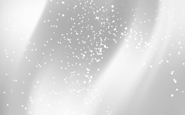 Parıldayan ışık parçacıkları ile soyut yumuşak beyaz arkaplan rüya gibi bir atmosfer yaratıyor