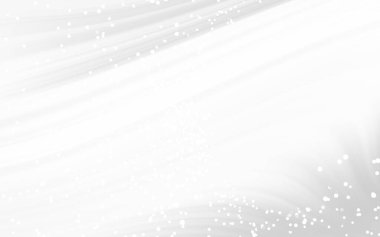 Tasarım projeleri için ideal, yumuşak dalgalar ve dağınık ışık parçacıkları ile soyut beyaz arkaplan