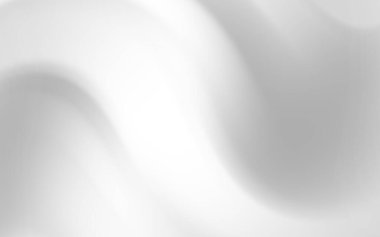 Yumuşak eğimli ve tasarım kullanımı için pürüzsüz geçiş gösteren soyut dalgalı gri arkaplan
