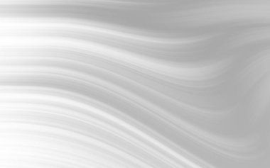 Soyut monokrom dalga desenleri tasarım projeleri için sakin bir arkaplan oluşturuyor