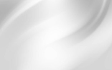 Modern tasarım için ideal, pürüzsüz gradyan ve yumuşak ışık ile soyut gümüş dalga arkaplan