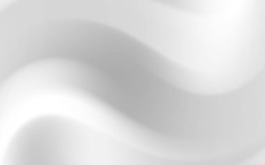 Yumuşak gri ve beyaz soyut dalgalar sorunsuzca akıyor, sakin ve rahatlatıcı bir arka plan yaratıyor