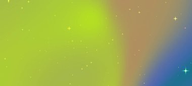 Yumuşak eğimli ve ışıldayan yıldızlı canlı kozmik arkaplan, dijital sanat ve tasarım için ideal.