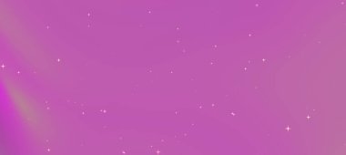 Parlayan yıldızlı canlı pembe kozmik arkaplan, dijital tasarımlar ve duvar kağıtları için ideal