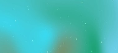 Yumuşak eğimlere ve yıldızımsı elementlere sahip soyut arkaplan, dijital tasarımlar için ideal