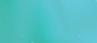 Yumuşak gök mavisi eğimli soyut arkaplan ve yayılmış parlak parçacıklar sakin bir atmosfer yaratıyor