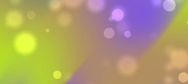 Yumuşak bulanık daireler ve gradyanlarla soyut renkli arkaplan, yaratıcı tasarımlar için ideal