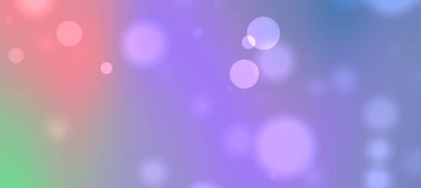 Yumuşak bokeh efektlerine sahip soyut renkli arkaplan, yaratıcı tasarımlar ve dijital sanat için ideal