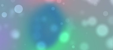 Yumuşak bokeh efektli soyut renkli arkaplan tasarım için rüya gibi bir atmosfer yaratıyor