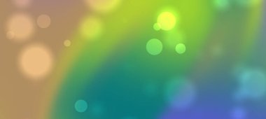 Yumuşak bokeh ışıklarıyla soyut renkli arkaplan rüya gibi bir atmosfer yaratıyor (3)